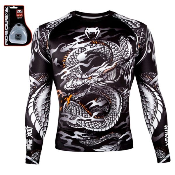 Рашгард Venum DRAGON’S FLIGHT - капа в подарок