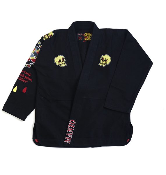 Кимоно MANTO CORAL BJJ GI черный