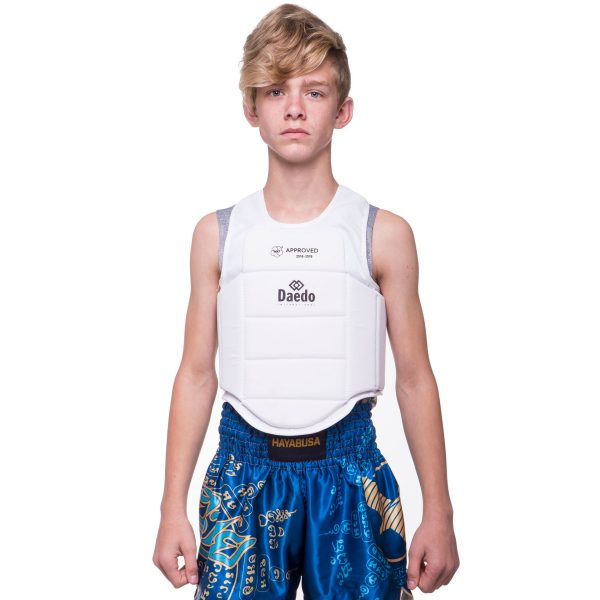 Детский защитный жилет для каратэ  