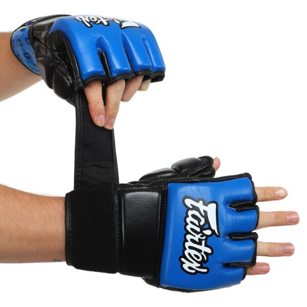 Перчатки для смешанных единоборств MMA кожаные FAIRTEX