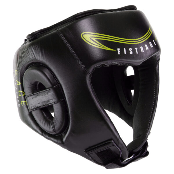 Шлем боксерский открытый кожаный FISTRAGE