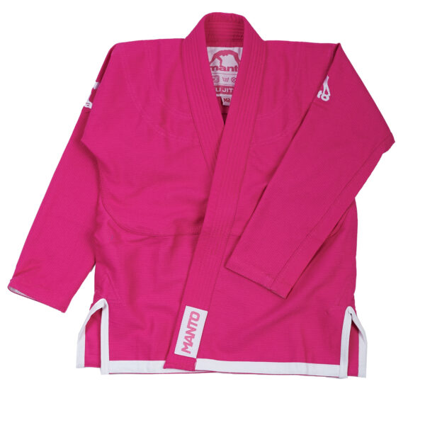 Кимоно детское MANTO "Junior 2.0" BJJ розовое