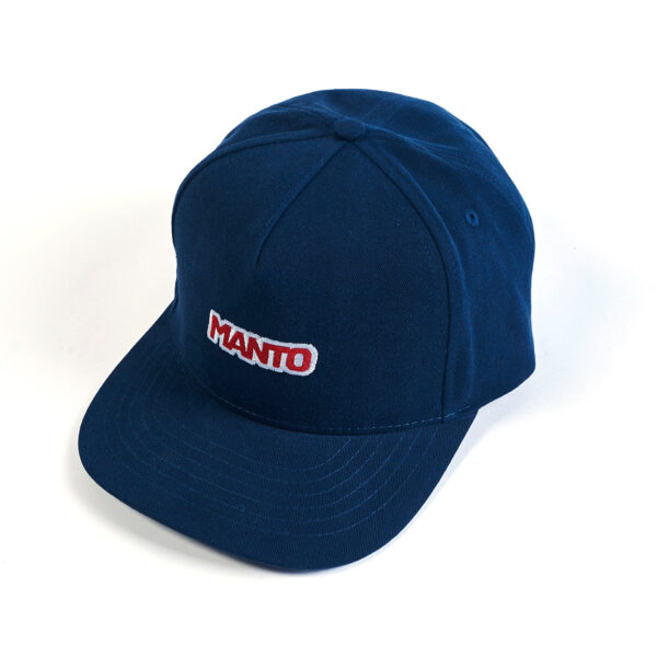 Бейсболка MANTO Snapback BLOCK темно-синяя