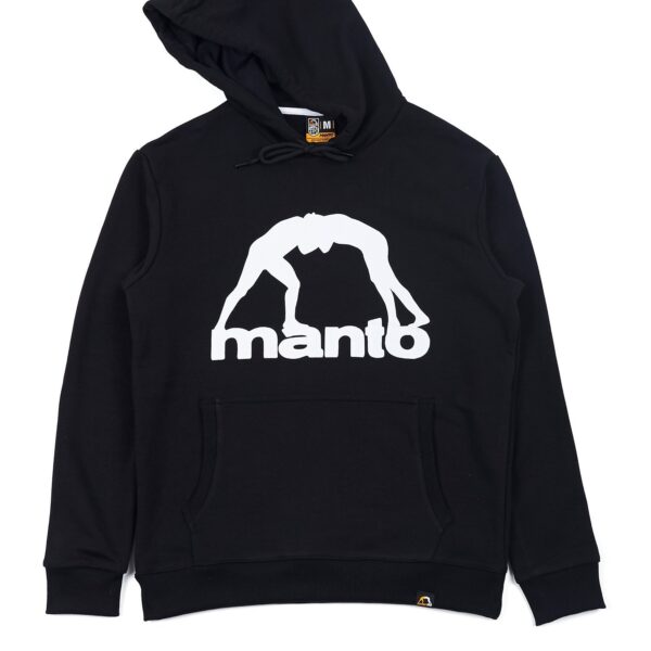 Толстовка MANTO VIBE 21 черный белый