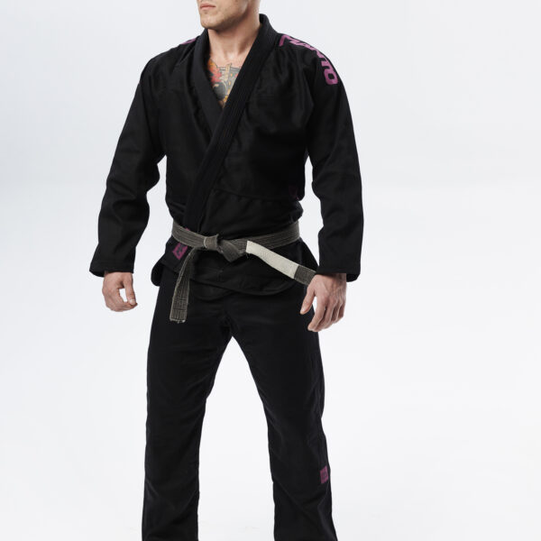 Кимоно MANTO "X5" BJJ GI черно-фиолетовый