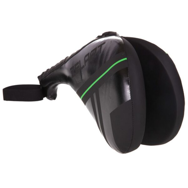 Ракетка для тхэквондо двойная черный-салатовый