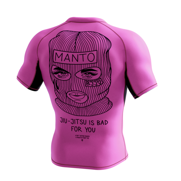 Рашгард MANTO X KTOF BALACLAVA розовый
