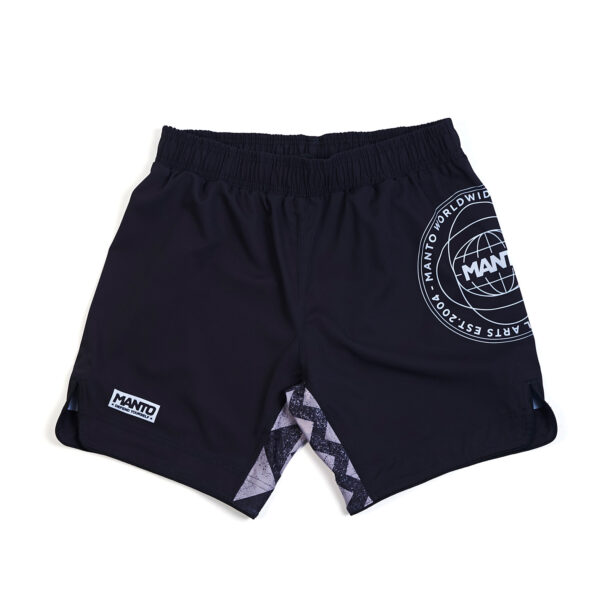 Шорты MANTO FRAGMENTS черный/серый