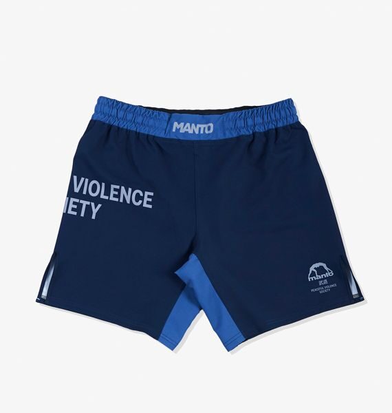 Шорты MANTO SOCIETY темно-синие