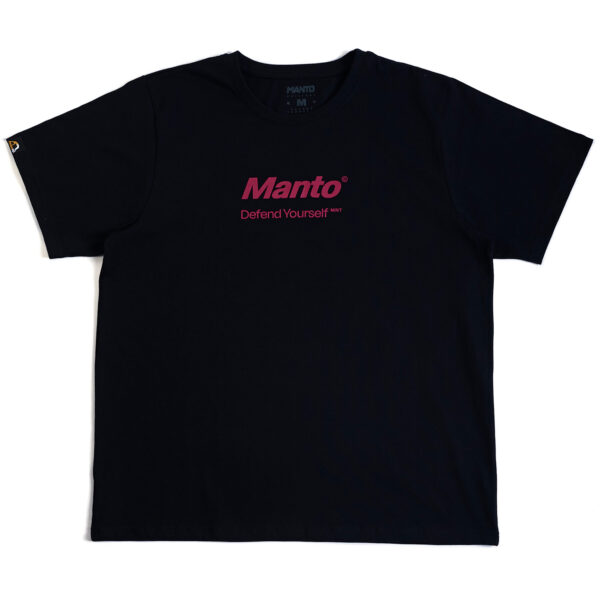 Футболка MANTO DEFEND 23 OVERSIZE черная
