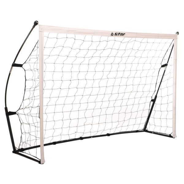 Складные футбольные ворота для тренировок 1шт STAR 180x120см белый