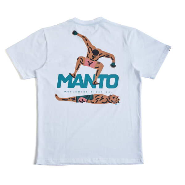 Футболка MANTO STOMP белая