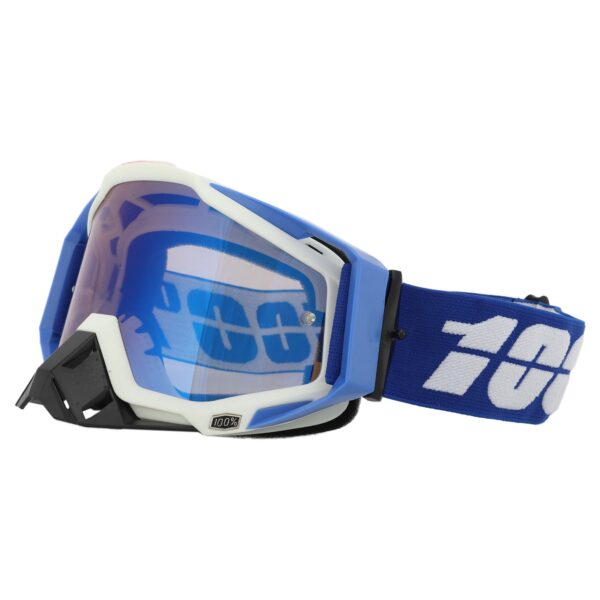 Мотоочки маска кроссовая 100% синие