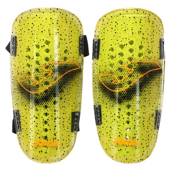 Щитки футбольные Joma ATTACK L желтый-красный