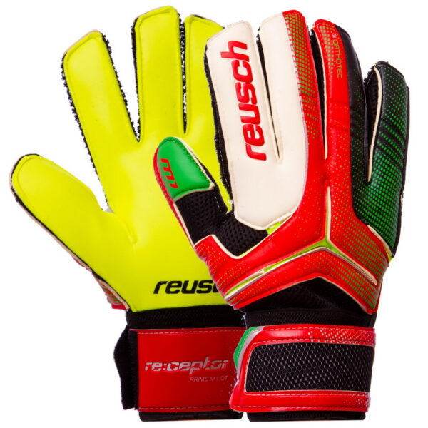 Перчатки вратарские с защитой пальцев REUSCH размер 8-10