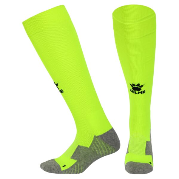 Гетры футбольные KELME LIGA размер M-XL салатовый