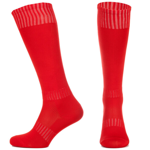 Гетры футбольные PRO ACTION размер 40-45 красные