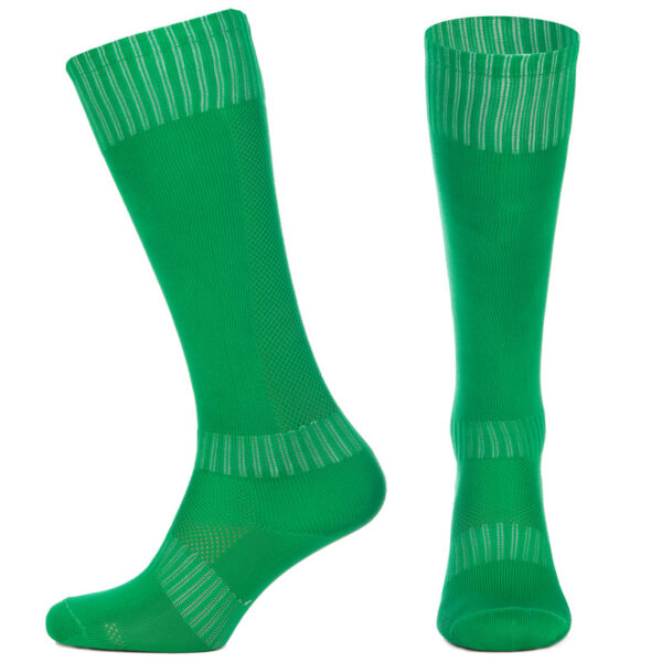 Гетры футбольные PRO ACTION размер 40-45 зеленые