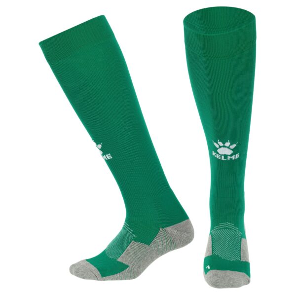 Гетры футбольные KELME LIGA размер M-XL зеленый-белый