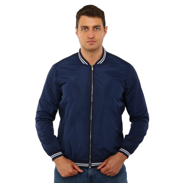 Ветровка спортивная LIDONG синяя M-4XL
