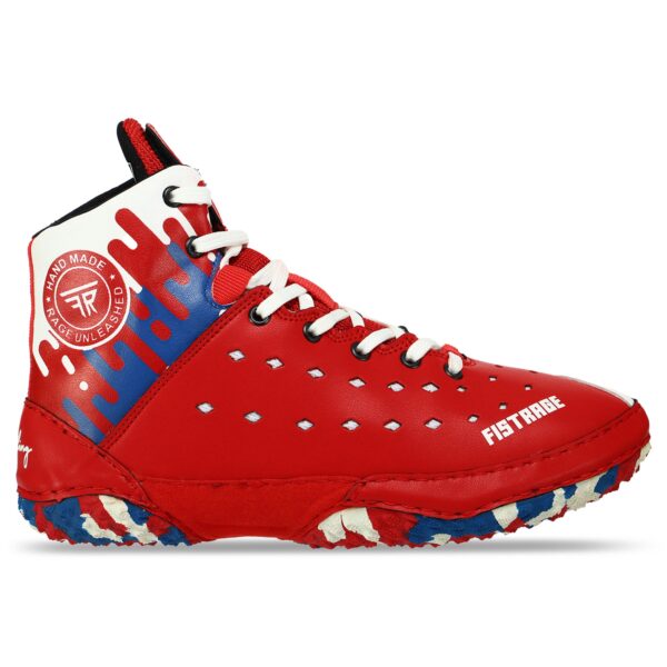 Борцовки FISTRAGE красный размер 33-45