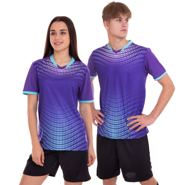 Форма футбольная комплект футболка и шорты M-4XL фиолетовый