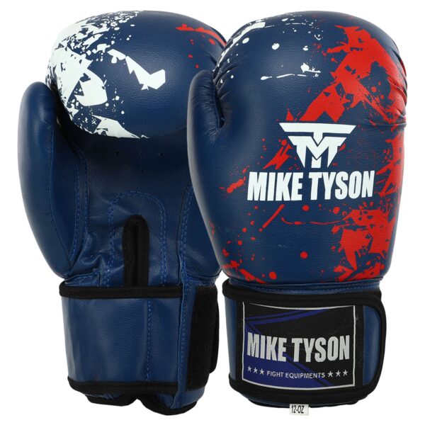 Перчатки боксерские MIKE TYSON 10-14 унций синие