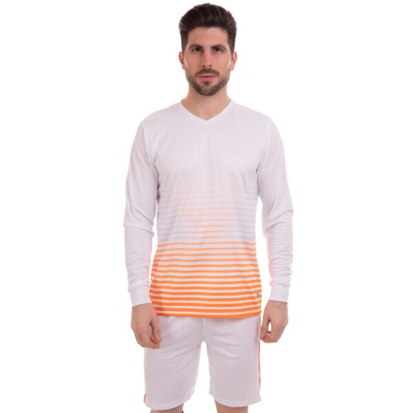 Форма футбольная комплект лонгслив и шорты белый