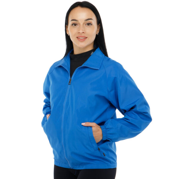 Ветровка женская спортивная LIDONG синяя S-5XL