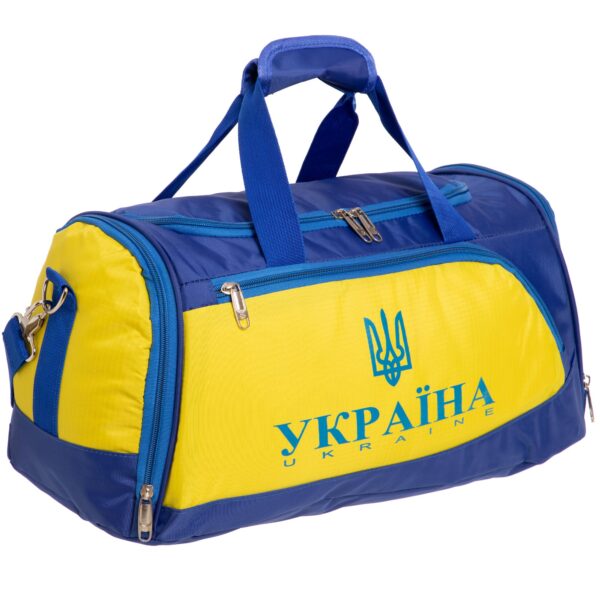 Сумка спортивная синий-желтый