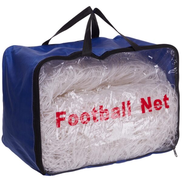 Сетка на ворота футбольные в комплекте из 2 штук 2шт белый