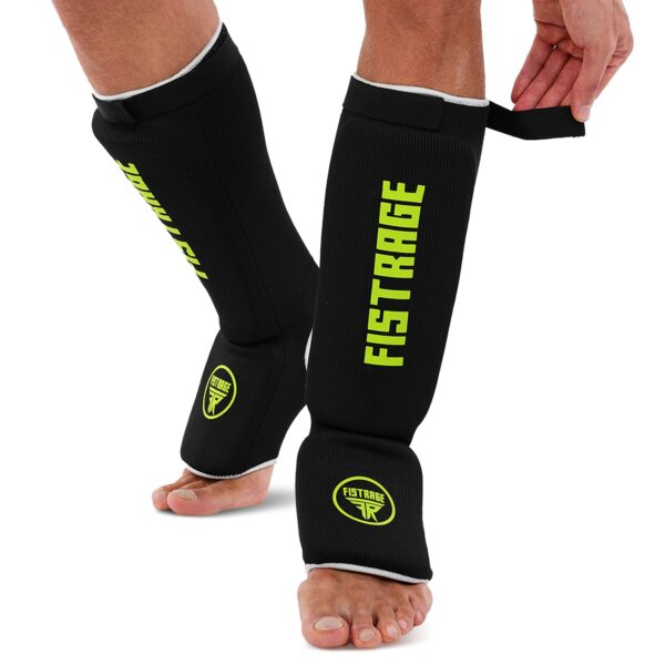 Защита голени и стопы с фиксатором FISTRAGE XS-XL