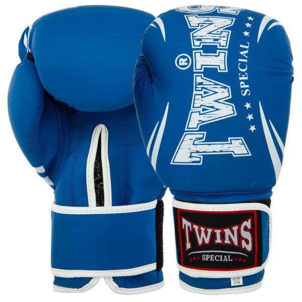 Перчатки боксерские TWINS синие