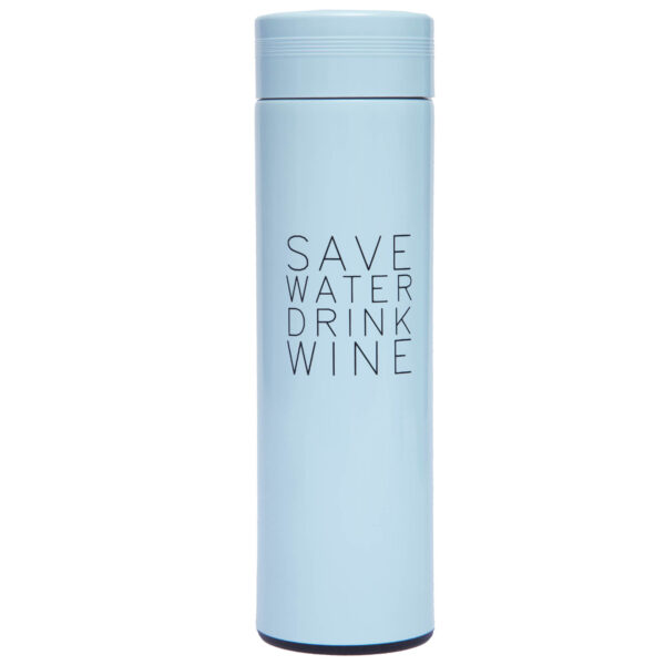 Термос стальной маленький SAVE WATER 480мл