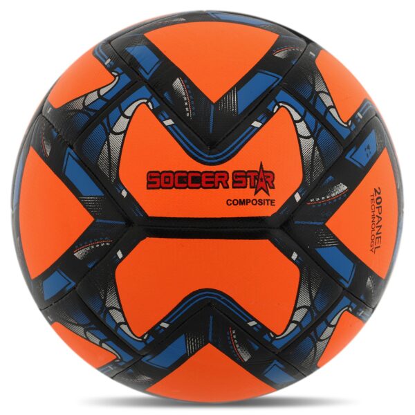 Мяч футбольный HIBRED SOCCER STAR №5 PU оранжевый