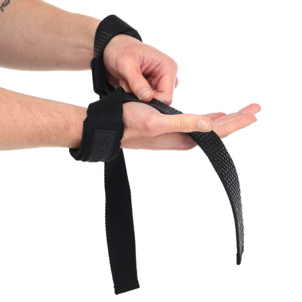 Лямки для тяги LIFTING STRAP EZOUS 2шт черный