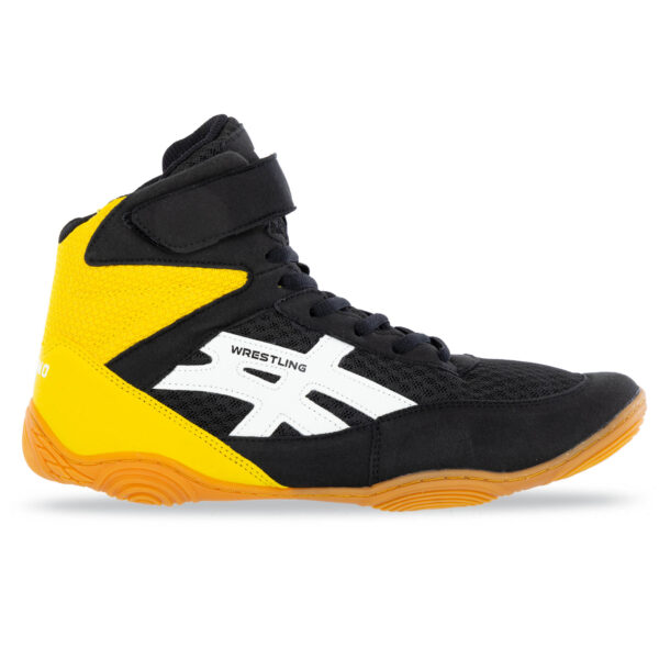 Борцовки Wrestling DIFENO W-2005-7 размер 40-45 черный-желтый