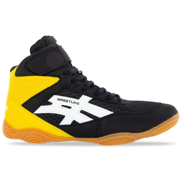 Борцовки Wrestling DIFENO размер 36-40 черный-желтый