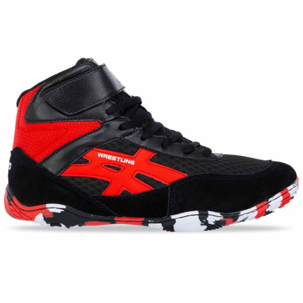 Борцовки Wrestling DIFENO размер 36-40 черный-красный