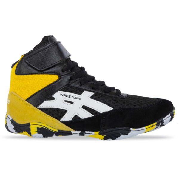 Борцовки Wrestling DIFENO размер 36-40 черный-желтый