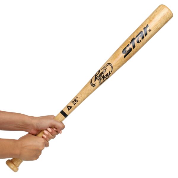 Бита бейсбольная деревянная 28" STAR 71см