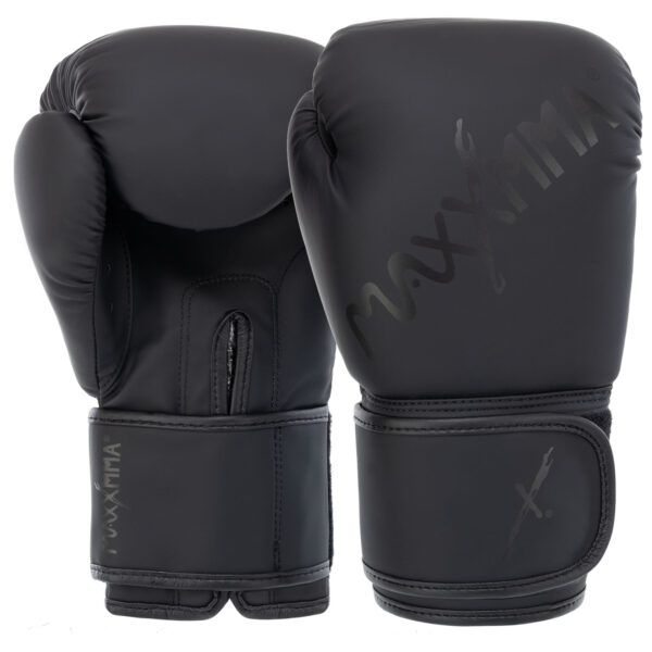 Перчатки боксерские MAXXMMA 12 унций черный