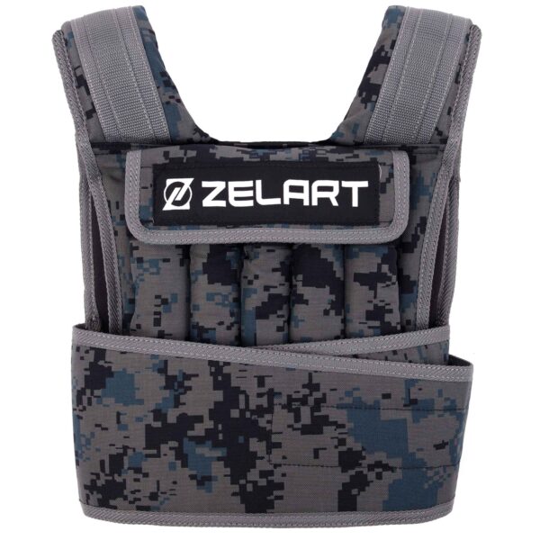 Жилет утяжелитель с регулируемым весом WEIGTH VEST вес-1-10кг камуфляж
