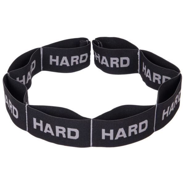 Лента эластичная с петлями для растяжки ленточный эспандер Elastiband Record 15кг