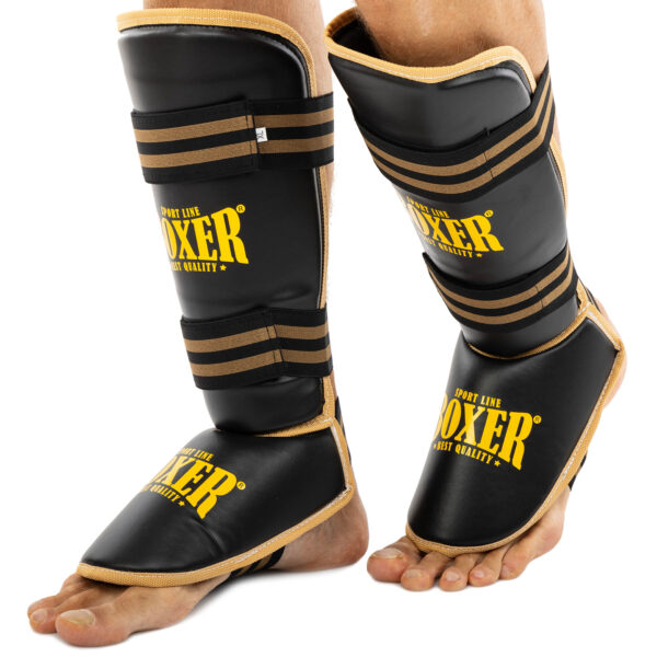 Защита голени и стопы для единоборств BOXER NEW S-XL