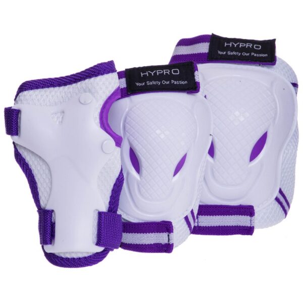Защита для роликов детская наколенники налокотники перчатки HYPRO S-M