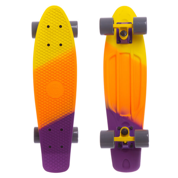 Пенни борд Penny Board круизер пластиковый RUBBER SOFT 22" FISH