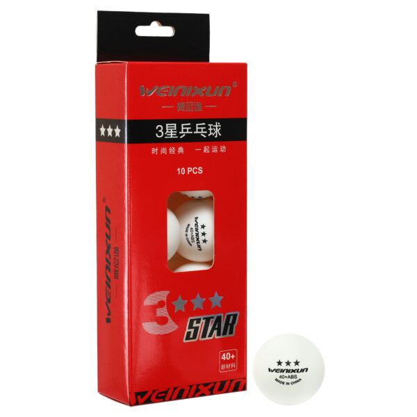 Набор мячей для настольного тенниса WEINIXUN 3star 10шт