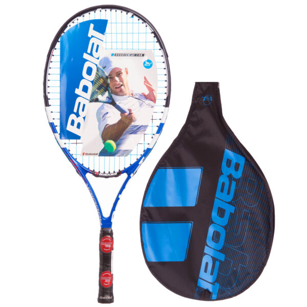 Ракетка для большого тенниса детская BABOLAT RODDICK 140 9-10лет 25" голубой