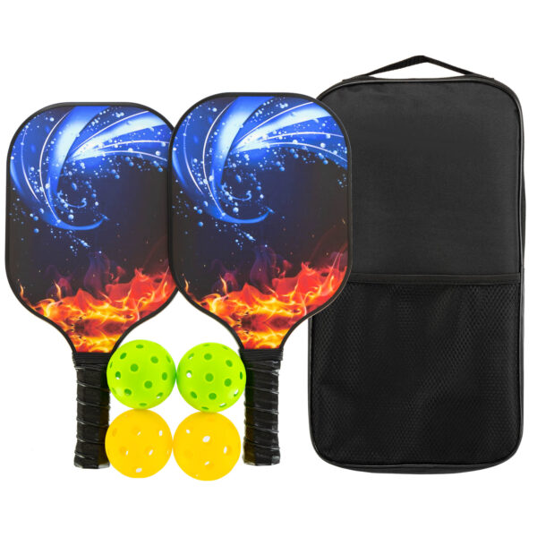 Набор для пиклбола PICKLEBALL 2 ракетки 4 мяча с чехлом